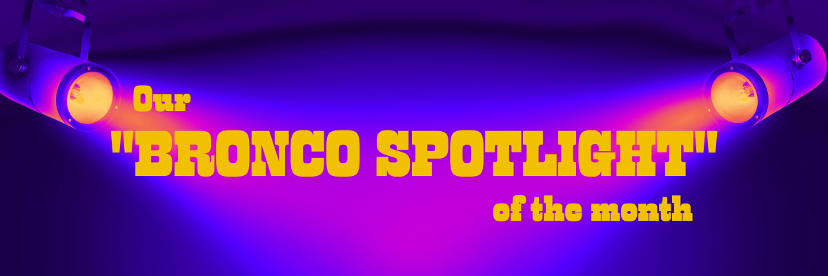 BRONCO SPOTLIGHT banner